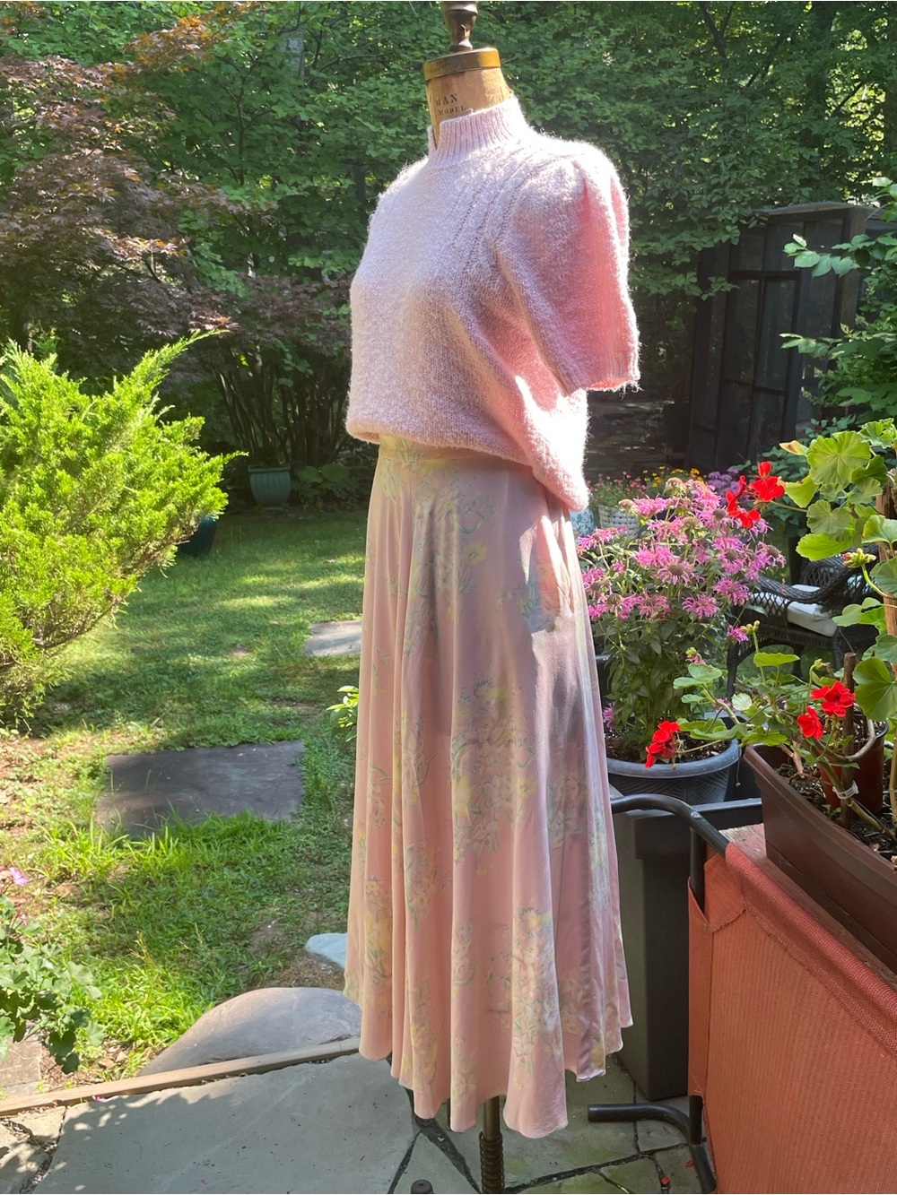 Ralph Lauren Purple Label 100% Silk Floral Midi - Picture 15 of 17